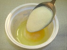 mascarilla de gelatina